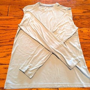 Free Fly Mens Small Green Long Sleeve